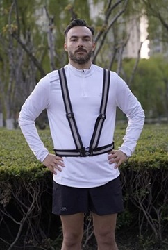 Светоотражающая подвеска, мотоциклетный велосипед, жилет, черный