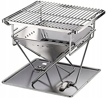 Przenośny Grill Ze Stali Nierdzewnej Składany Gril