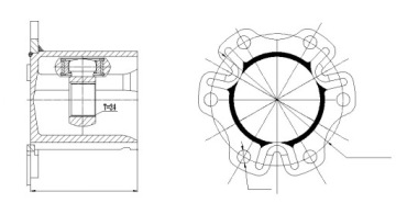 ВНУТРЕННИЙ ШАРНИР AUDI A4 08- Л/П A5 A6