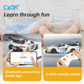 Блоки CaDA Автомобиль с дистанционным управлением Auto Fantasma RC Dual Mode C51083W