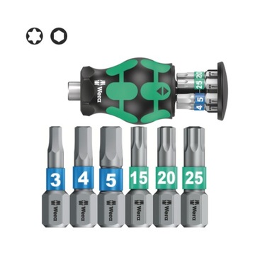 Wera wkrętak z magazynkiem Stubby 3 05008875001