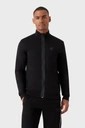 EMPORIO ARMANI EA7 stylowa włoska bluza BLACK XXL
