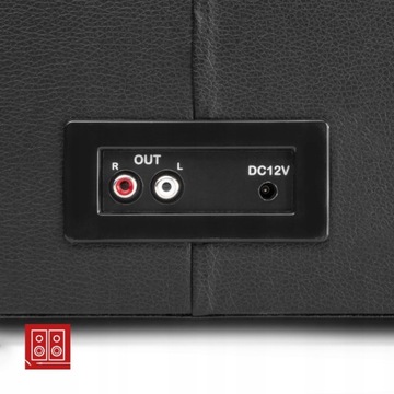 Ретро-проигрыватель в чемодане с bluetooth-колонками и картриджем AUDIO TECHNICA