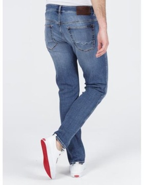 Spodnie męskie jeansowe zwężane Cross Jeans TRAMMER Slim Fit 34/30