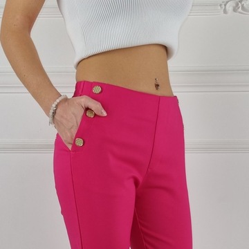 #ЭЛЕГАНТНЫЕ ЖЕНСКИЕ БРЮКИ - Резинка 7/8 - ФРЕЗИЯ#