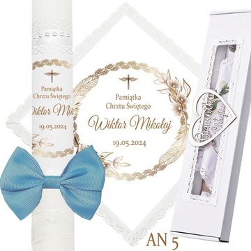 КРЕЩЕННАЯ СВЕЧА КОРОБКА ДЛЯ ОДЕЖДЫ ДЛЯ КРЕЩЕНИЯ