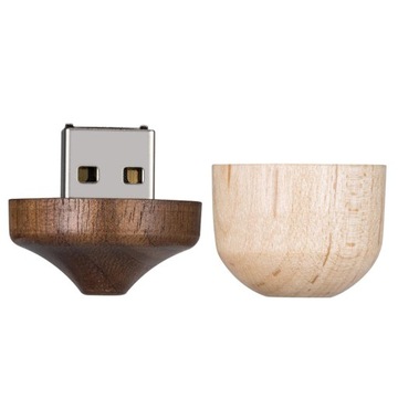 Мини-деревянный флэш-накопитель USB 2.0 High USB 2.0