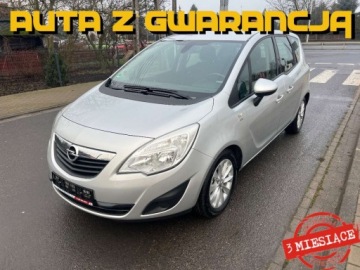 Opel Meriva II Mikrovan 1.4 Turbo ECOTEC 140KM 2013 Opel Meriva LPG Klimatyzacja Parktronic Tempomat El.Szyby El.Lusterka Gwar