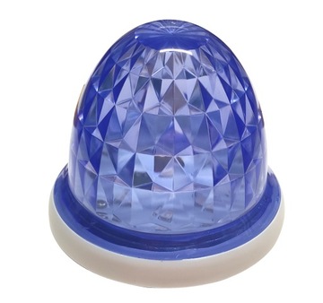 KOGUT LED NIEBIESKI LAMPA MIGAJĄCA SYGNALIZACYJNA