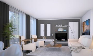 Karnisz sufitowy pojedynczy SZYNA SUFITOWA ALUMINIOWA biała żabki 270 cm