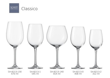 SCHOTT ZWIESEL Classico GRAPPA Хрустальные бокалы
