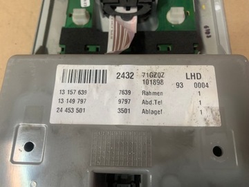 13157639 LAMPA POLSTROVÁNÍ OPEL VECTRA C SIGNUM