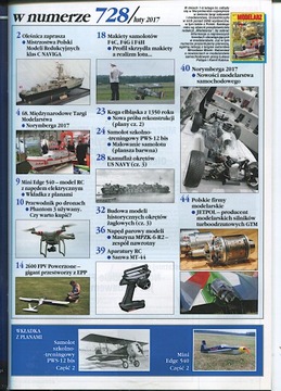 Modelarz 2/2017 PWS-12, Mini Edge 540