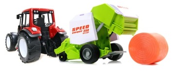 MEGA Traktor z prasą, presą belarką belownicą do słomy Napęd JAKOŚĆ 56cm