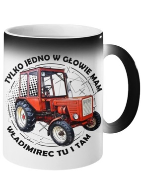 KUBEK MAGICZNY TRAKTOR CIĄGNIK WŁADIMIREC