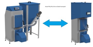 PIEC KOCIOŁ Z PODAJNIKIEM PELLPAL 8kW slim Pellet