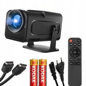 Projektor Rzutnik Android TV WiFi Bluetooth 4K Full HD Przenośny Obrotowy