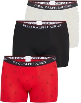 Bokserki męskie POLO RALPH LAUREN 3 PACK r. XL zestaw majtki bielizna męska