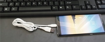 Кабель Dudao USB / USB Type C 5A 1м USB-C 100см МОЩНЫЙ QC3.0 БЫСТРЫЙ