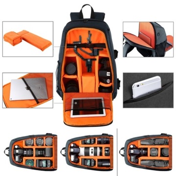 ФОТОРЮКЗАК ДЛЯ ФОТОКАМЕРЫ ПЛАНШЕТ НОУТБУК СУМКА CANON NIKON SONY