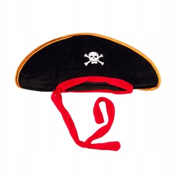 Kapelusz PIRATA pirat Czapka przebranie karnawał