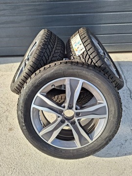 KOŁA ZIMOWE MERCEDES 17 CALI W205 5X112 Z OPONAMI BRIDGESTONE