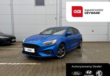 Ford Focus IV Hatchback 1.5 EcoBlue 120KM 2021 Ford Focus 1.5 EcoBlue ST-Line 120KM Salon PL 1.5 Diesel 120KM