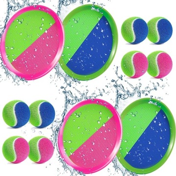 PIŁKA DO WIOSŁA NA ŚWIEŻYM POWIETRZU GRA SPORTOWA W RZUCANIU 4 PCS