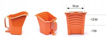 КРУЖКА ДЛЯ РАСКРАСКИ С МАГНИТОМ 1л + 2x контейнер ВСТАВКА МОТИВ