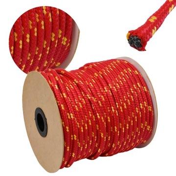 LINA POLIPROPYLENOWA PLECIONA 16MM - 10M LINKA ŻEGLARSKA MOCNA
