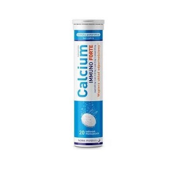 CALCIUM IMMUNO FORTE 20 tabletek musujących