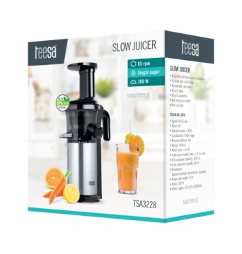 Медленно работающая соковыжималка Teesa 200 Вт
