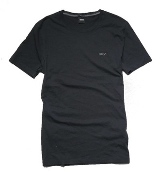 hugo boss tessler-33 czarna koszulka slim fit basic męska M