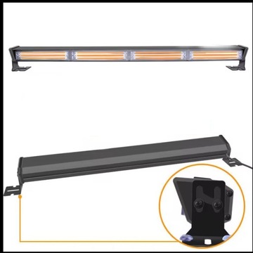 BELKA OSTRZEGAWCZA LED STROBOSKOP POMARAŃCZOWY KOGUT POMOC DROGOWA 58.5CM