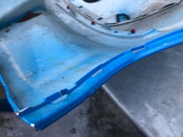 FORD FOCUS RS MK3 ЗАДНИЙ БАМПЕР В КОМПЛЕКТЕ