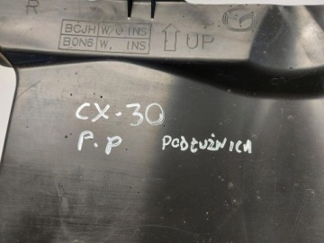 BCJH56341, MAZDA CX30 2022r Blende Abdeckung Unterfahrschutz podluznicy vorne rechts BCJH56341 | thumb 1