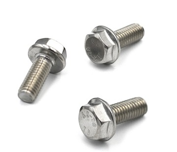 M6X12 ŚRUBA KOŁNIERZOWA NIERDZEWNA PODKŁADKOWA 6921 INOX 10SZT