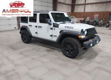 Jeep Wrangler IV 2023 Jeep Wrangler 4-Door Willys 2023 2.0l 2.0 Benzyna 270KM