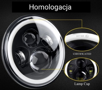 Лампы JEEP WRANGLER JK TJ CJ 2007-2018 LED 7'' TYPE1