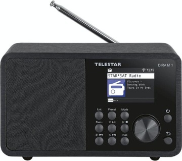 Radio sieciowe FM Telestar TEL DIRA M1 CZARNY