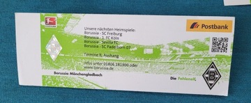 bilet Borussia MG - SC Freiburg