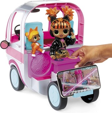 LOL SURPRISE OMG DUŻY KAMPER AUTO ZESTAW 4W1
