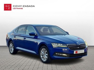 Skoda Superb III Liftback Facelifting 2.0 TDI SCR 150KM 2022 Skoda Superb SalonPL ASO 2.0TDI 150KM pakiety kamera LED Virtual grz.fotel, zdjęcie 6
