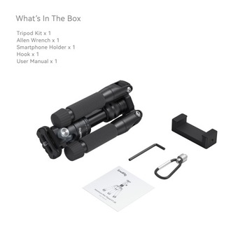 Smallrig 4289 Vt-20 Мини-алюминиевый штатив
