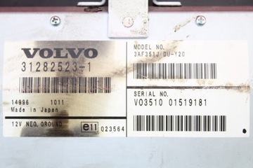 DISPLEJ NAVIGACE 31282523-1 VOLVO XC70 2 II 07-13