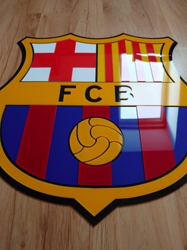 Настенный герб ФК Барселона, подарок парню