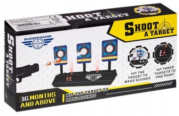 ЭЛЕКТРОННЫЙ ЩИТ 3 мишени для тира NERF