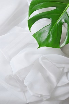 ШТОРА ВУАЛЬНАЯ МЕТРОВАЯ, ТЮЛЬ ГЛАДКИЙ, БЕЛЫЙ, ВЫСОТА 300СМ, ЭЛЕГАНТНЫЙ ДЕКОР