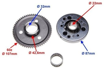 BENDIX STARTER Quad Diablo Fuxin 150/200cc квадроцикл