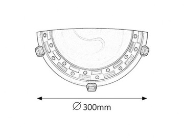 Lampa ścienna TOM 3481 Rabalux + GRATIS
